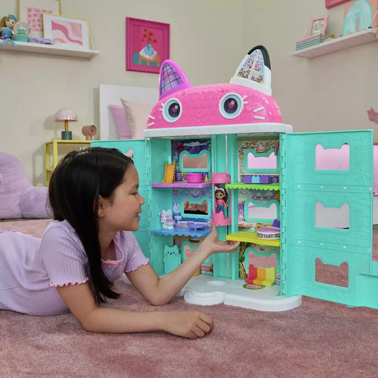 Gabby’s Dollhouse Meow-mazing Movie Dollhouse – 60cm Playset with Figures & Accessories