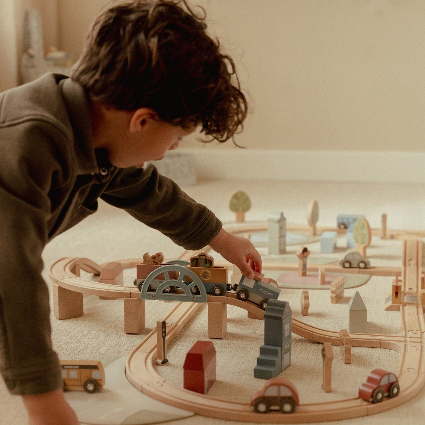 Little Dutch XL Train Track Set